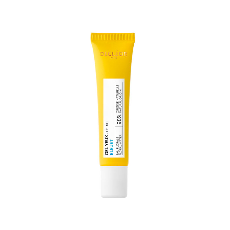 Decleor Cornflower Eye Gel 15ml - Hydrating Eye Contour Gel to Reduce Fine Lines & Wrinkles