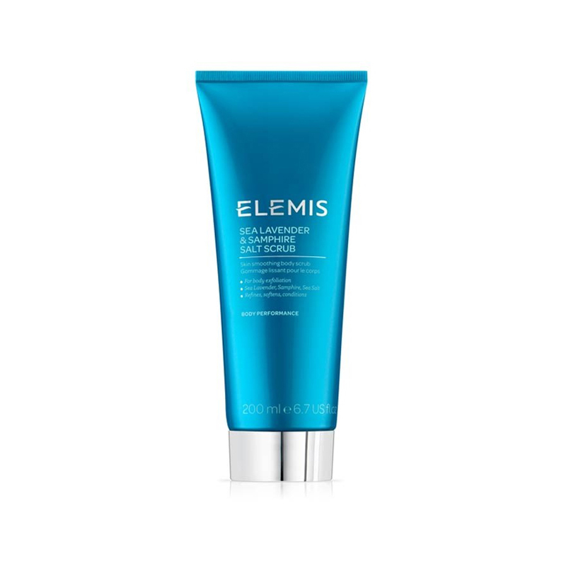 Elemis Sea Lavender & Samphire Salt Scrub 200ml - Exfoliating & Skin Smoothing Body Scrub